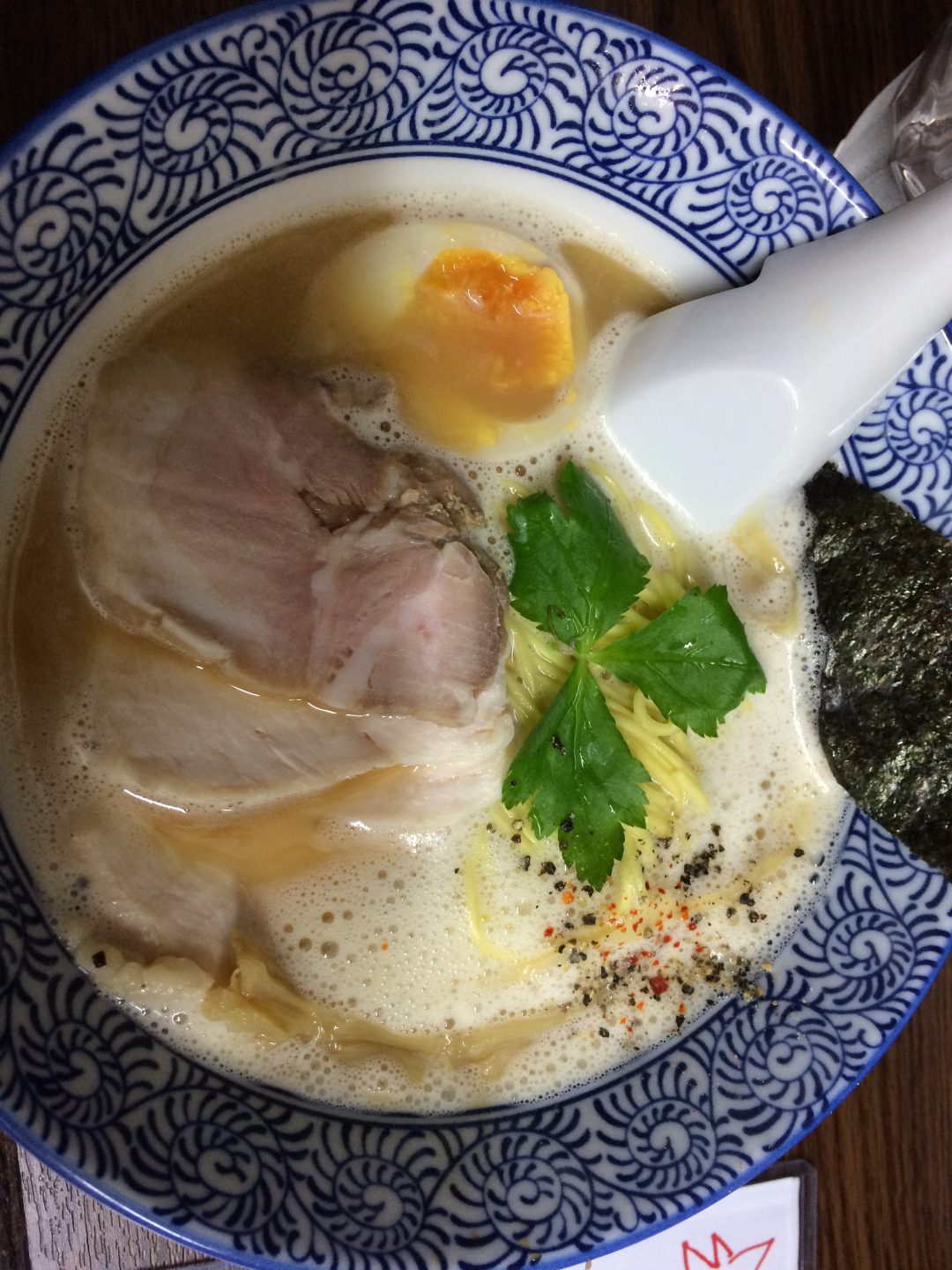 親孝行の鶏白湯の生醤油ラーメン 名古屋市中川区黄金 ひとりめし食います 名古屋のお値打ちなランチを紹介するブログ