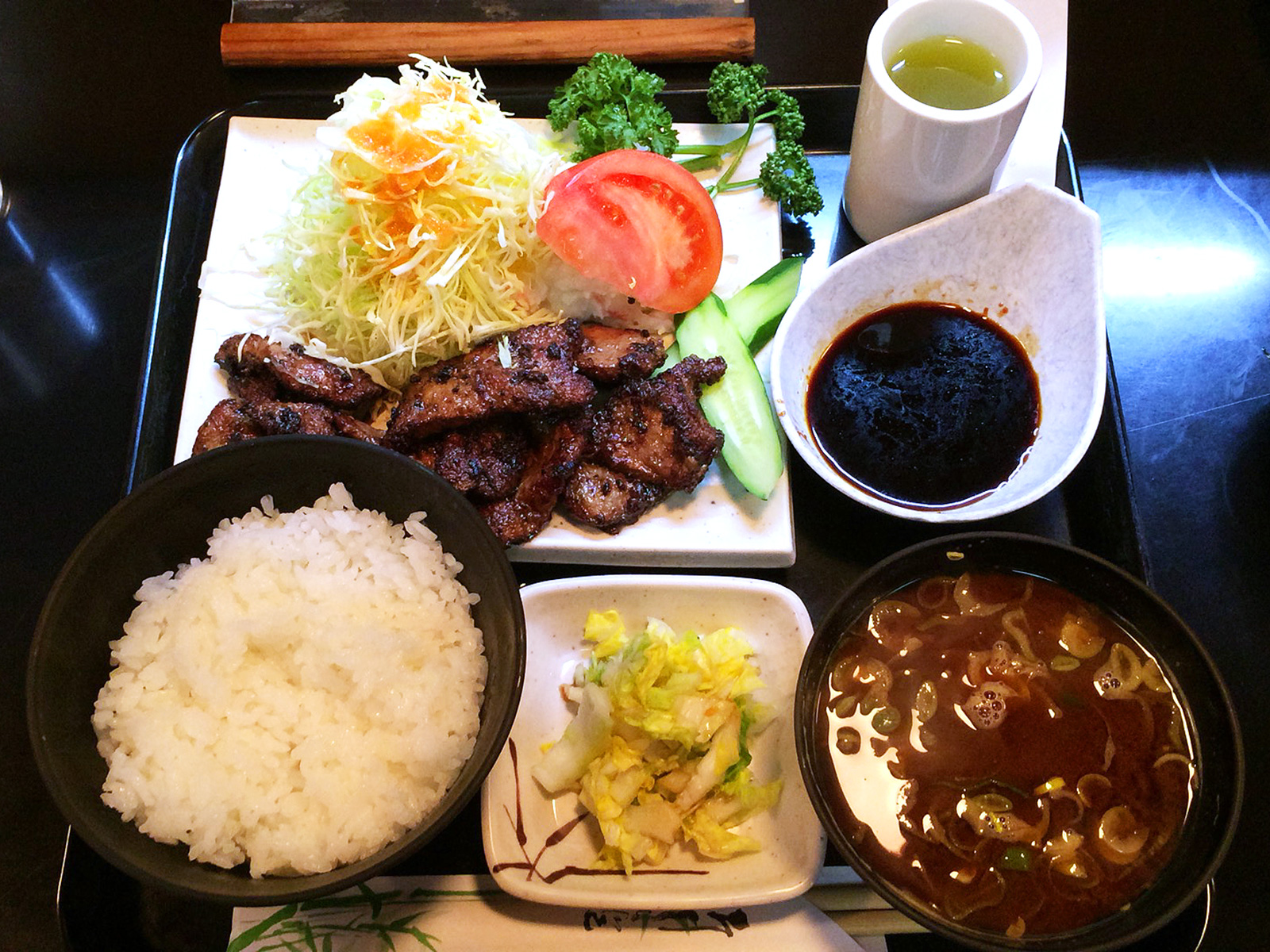 「キッチンりんどう」のスタミナ定食 @清須市下小田井