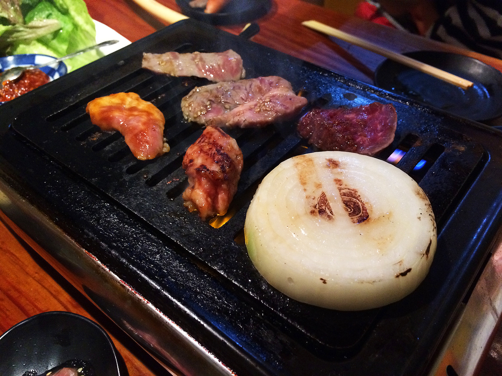 焼き肉の井筒屋北部店 の塩ジンギスと焼肉いろいろ 豊山町 ひとりめし食います 名古屋のお値打ちなランチを紹介するブログ