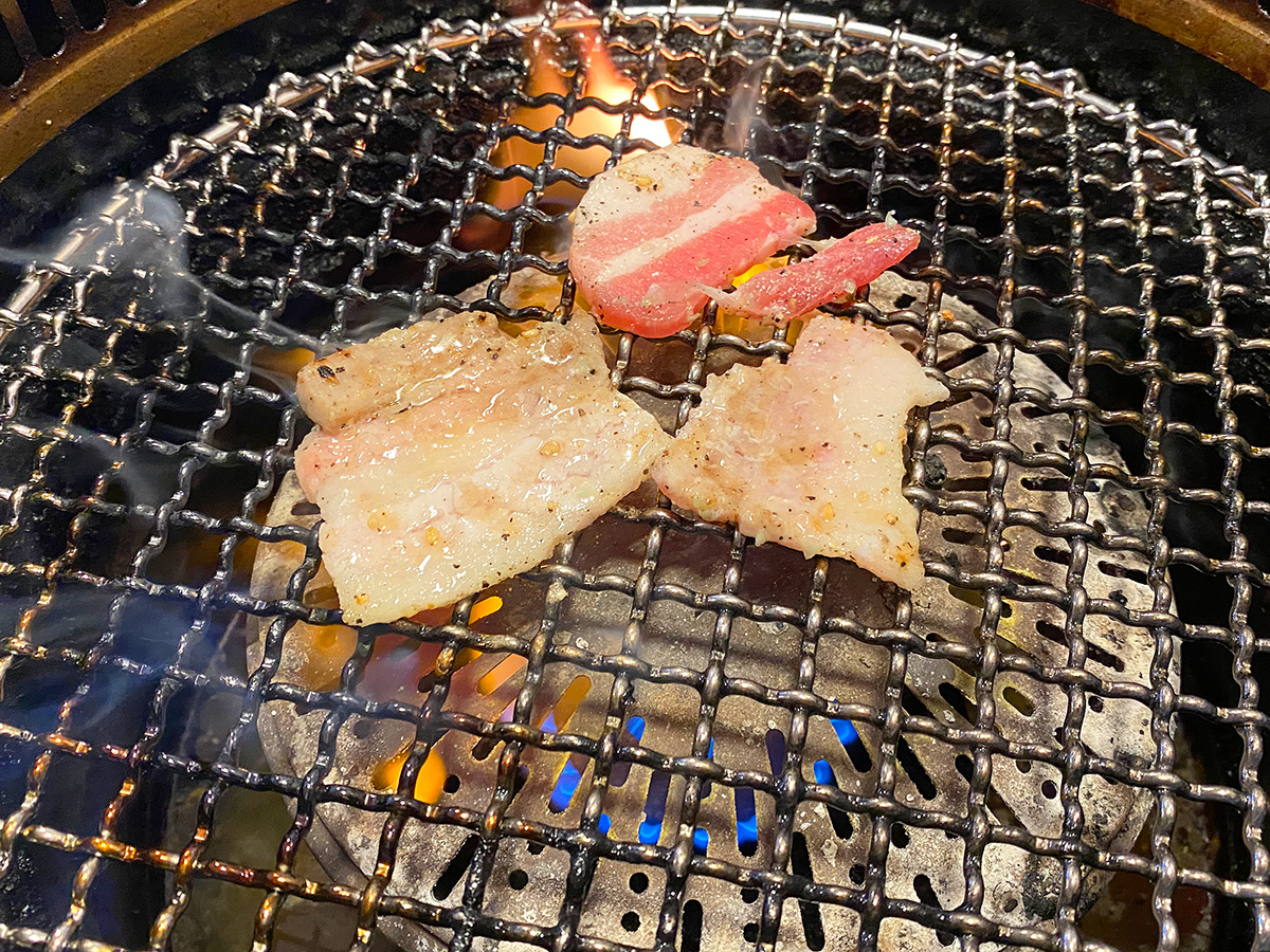 「東大門」の豚バラ定食 @清須市春日