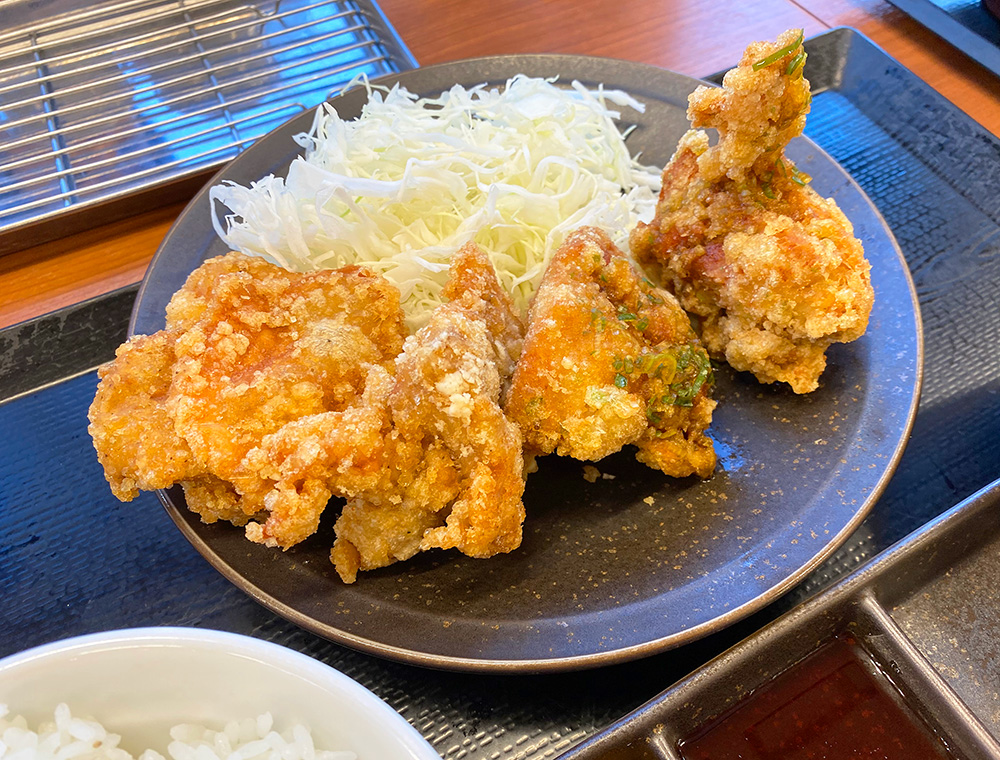 「からやま 名古屋太平通店」の合盛り定食 @名古屋市中川区太平通
